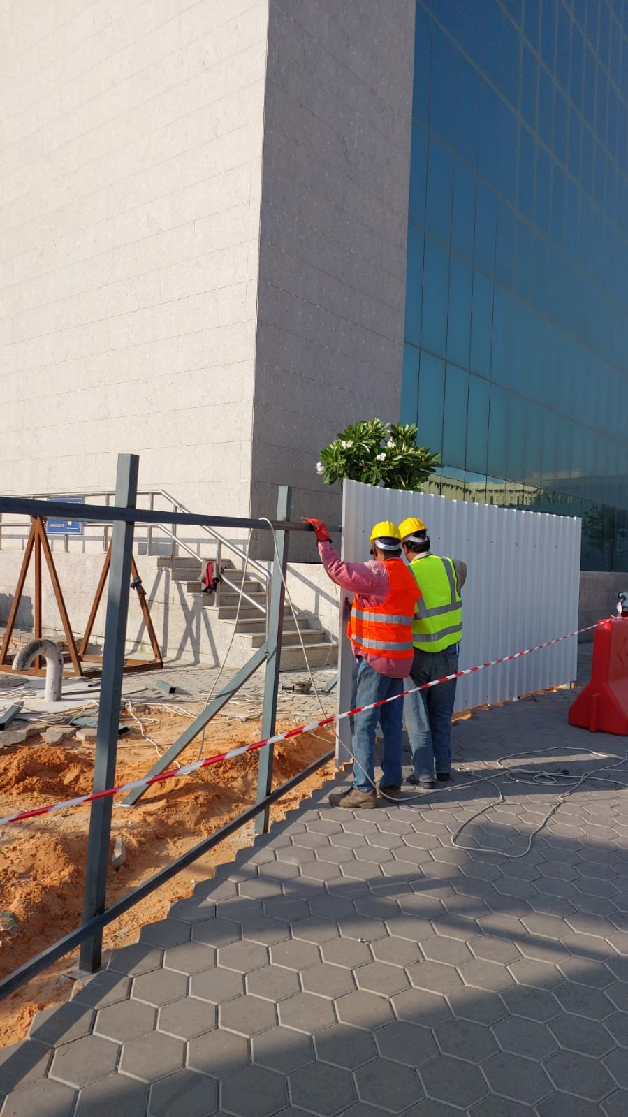مشروع احلال محطة المياه الجوفية بالبرج الطبي
