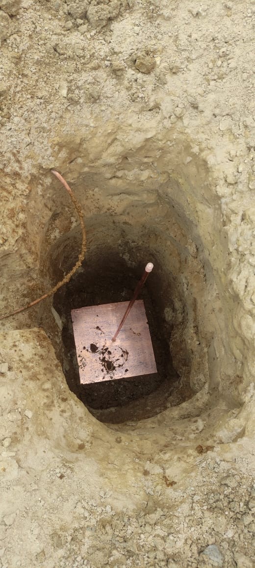 فحص واختبار شبكة التأريض الكهربائية