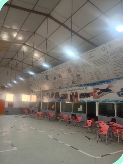 مشروع اعمال صيانة الجهد المنخفض بالمعهد الصناعي الثانوي