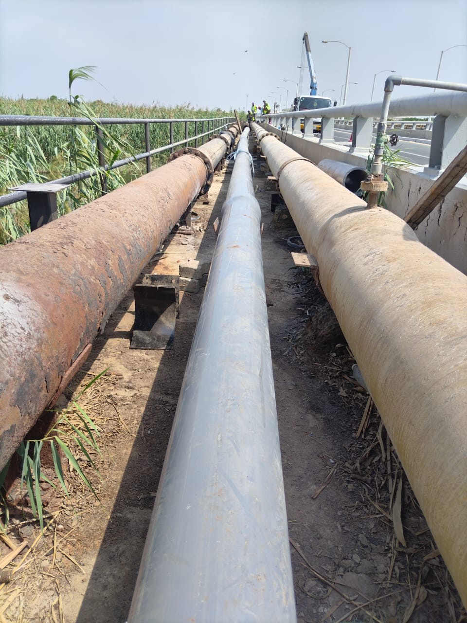 توريد وتركيب ماسورة مياة صرف صحي