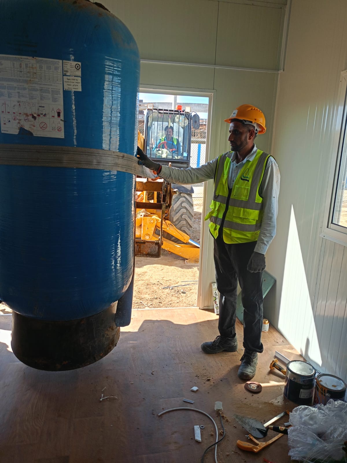 صيانة محطتي الصرف الصحي في وحدة انتاج رابغ